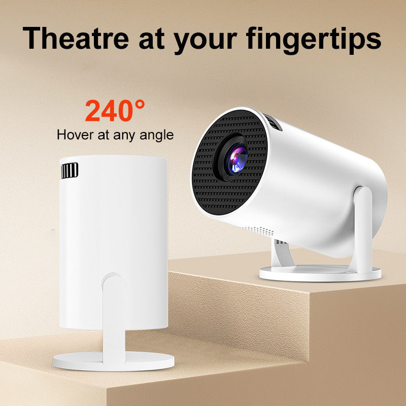 VistaCast Mini 240° Smart Projector with Extra Large-Screen Display